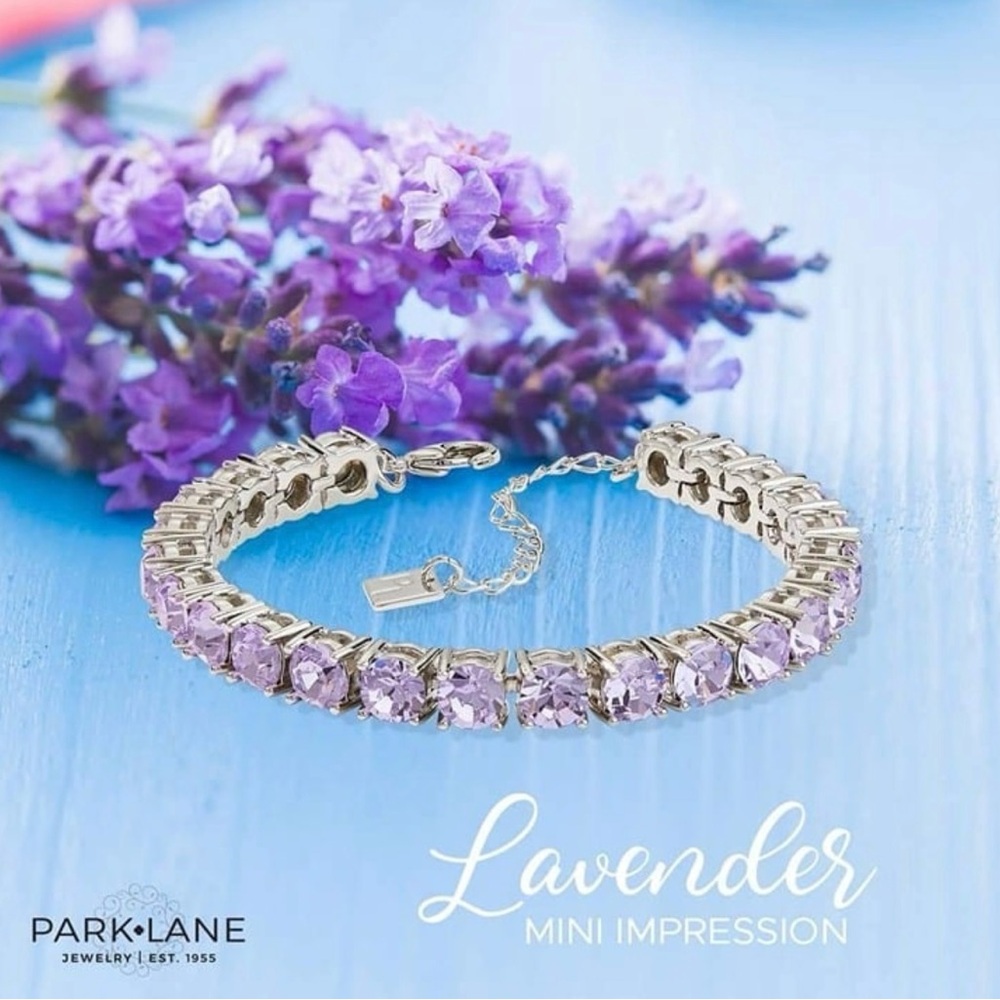 Park Lane Lavender Mini Impression Bracelet - BNIB! Limited Edition!! RARE!
